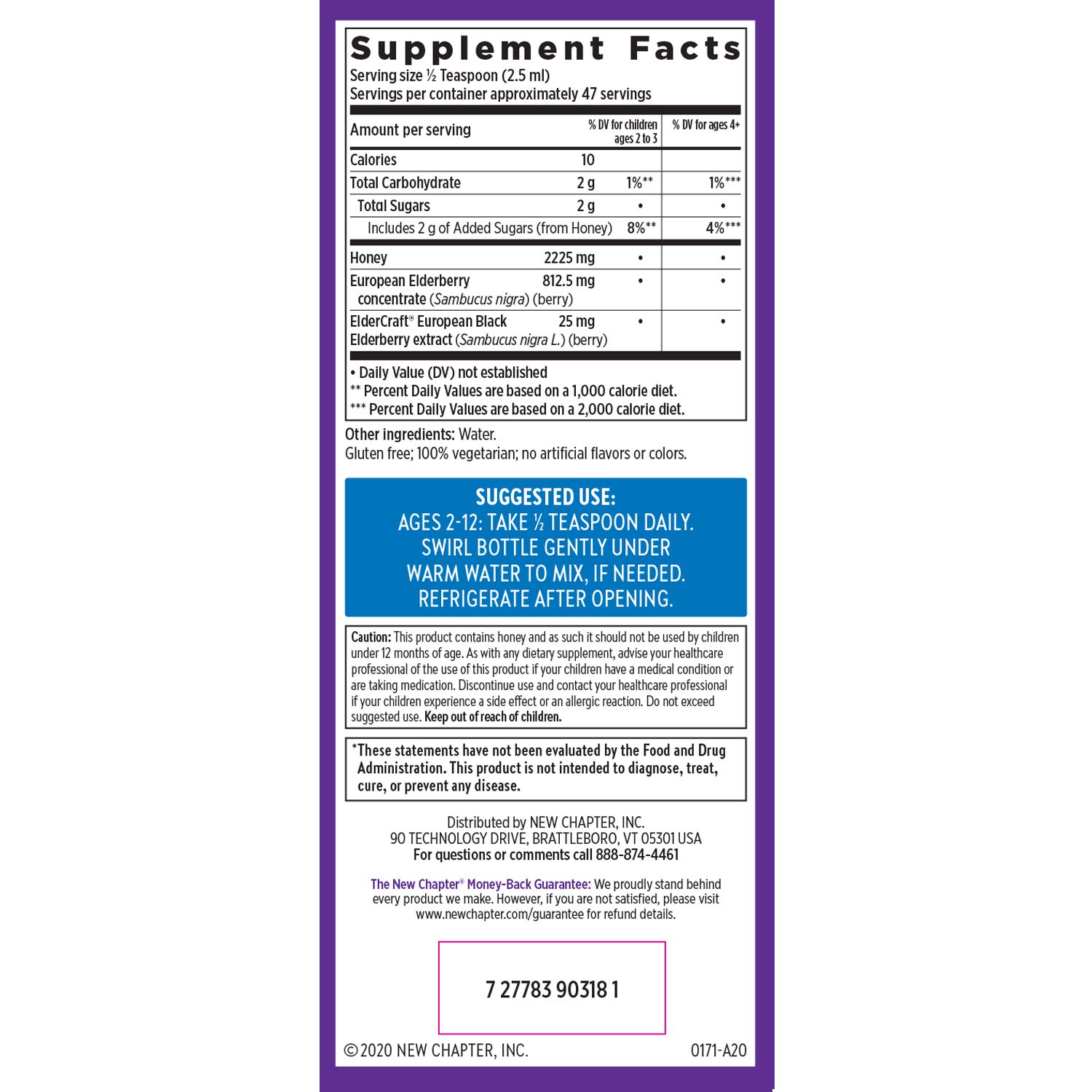 Foto 7 pulgar | Sirope New Chapter Elderberry Kids Advanced Immune 120 Ml - Venta Internacional.