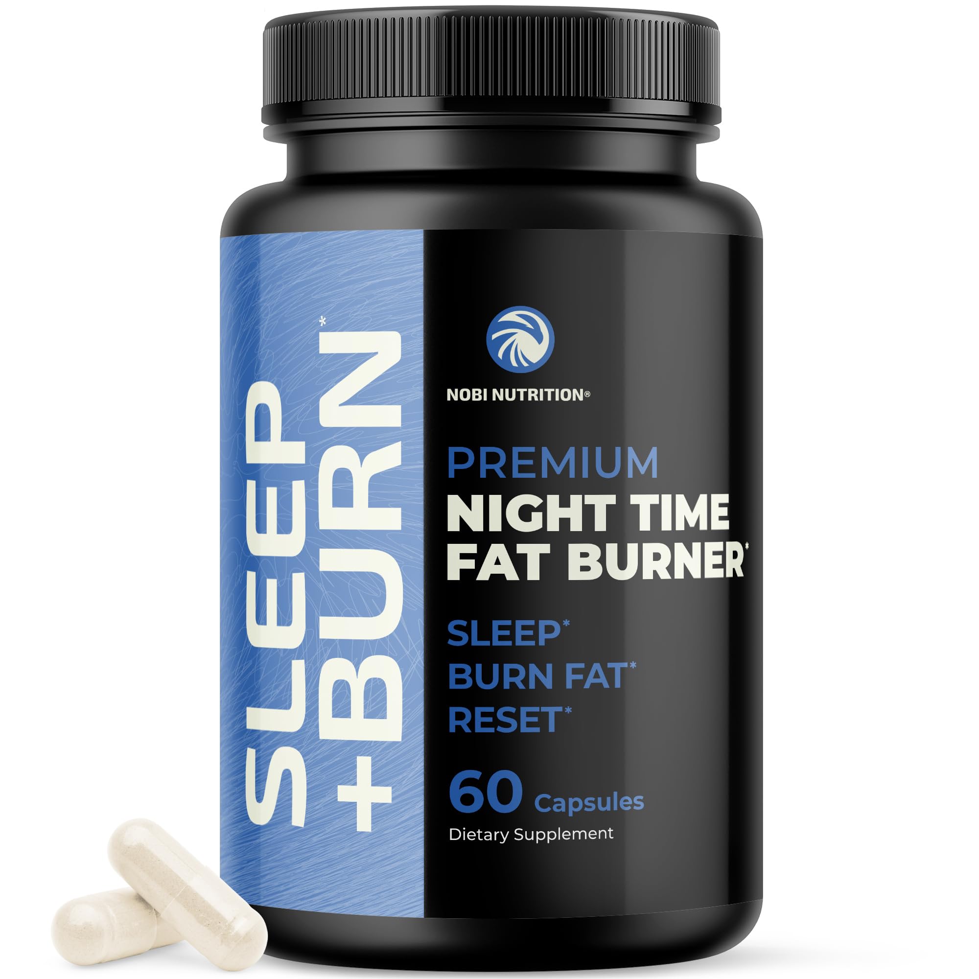 Foto 1 | Suplemento Quemador De Grasa Nocturno Nobi Nutrition 60 Cápsulas - Venta Internacional.