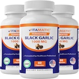 Suplemento Vitamático De Extracto De Ajo Negro Fermentado De 1000 Mg - Venta Internacional.