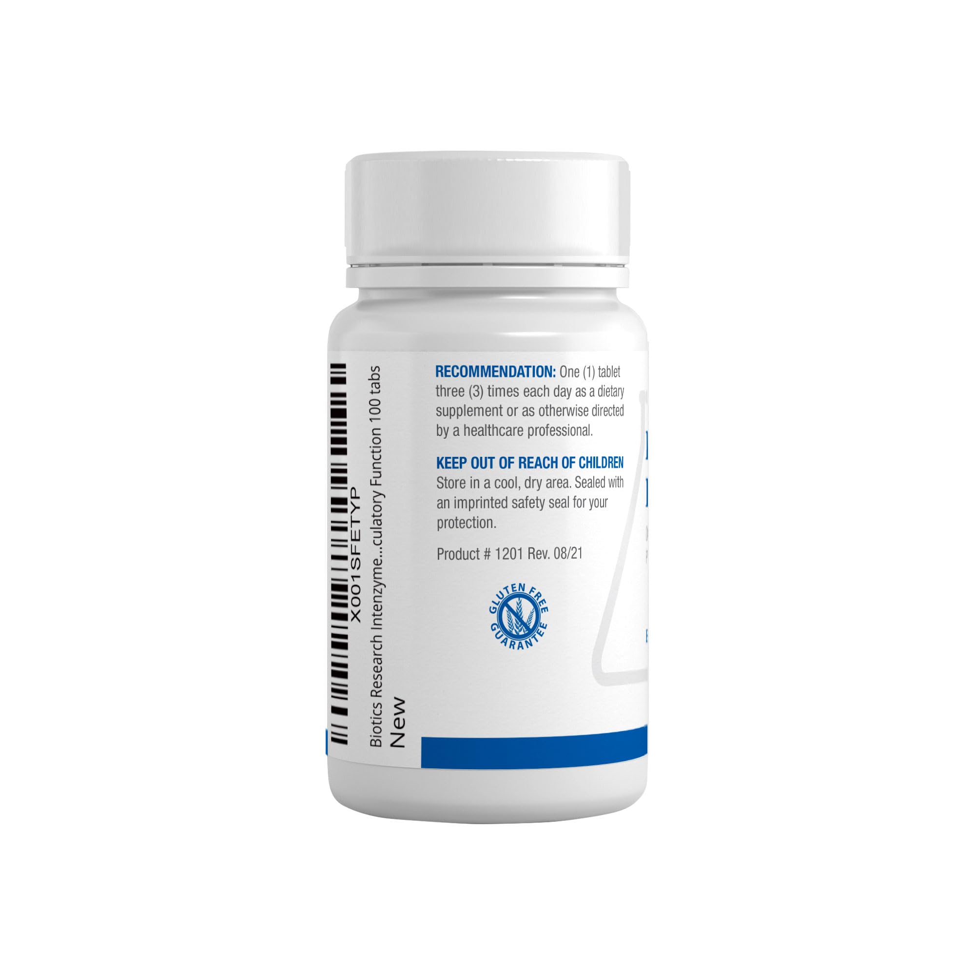Foto 3 pulgar | Suplemento Biotics Research Intenzyme Forte 100 Comprimidos - Venta Internacional.