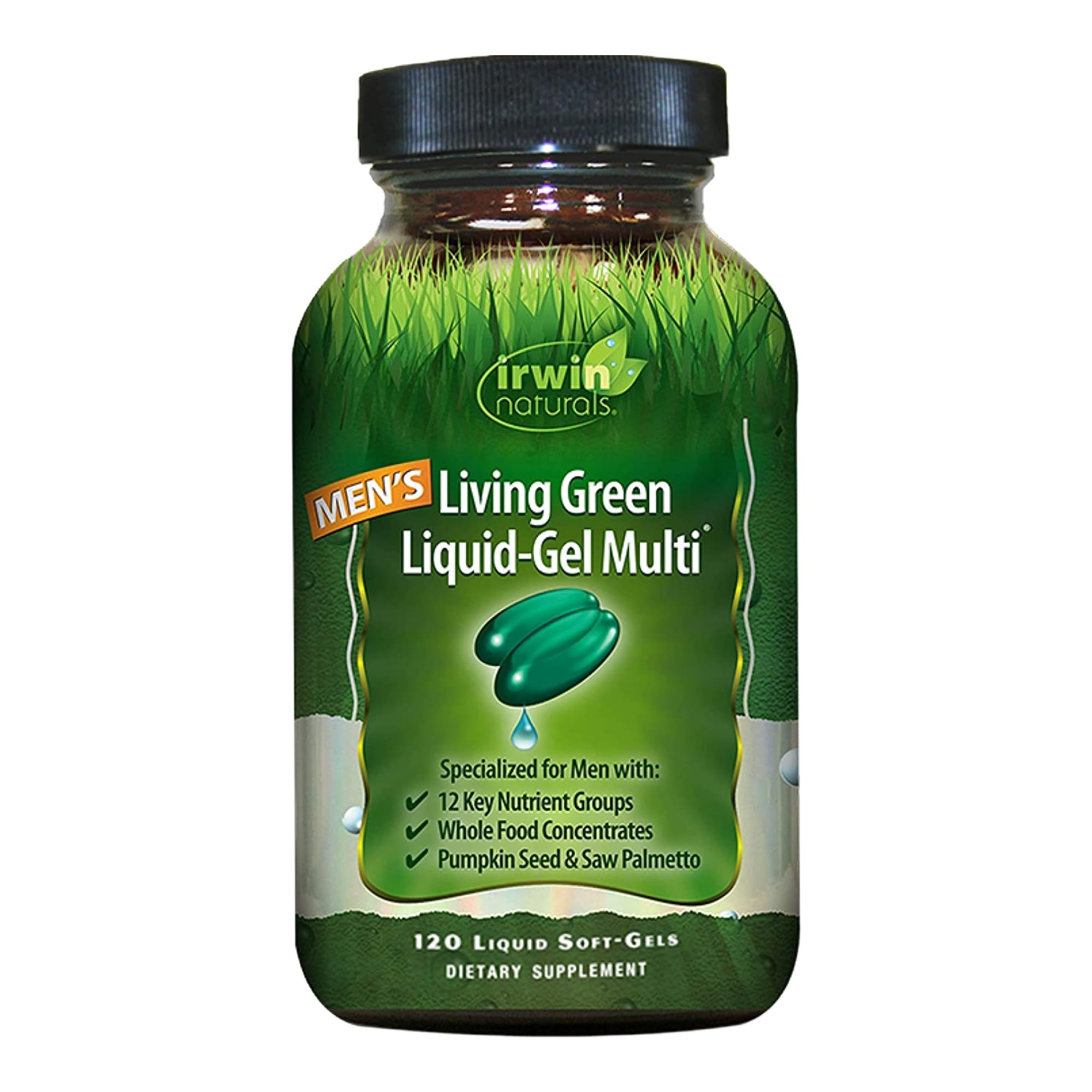 Foto 1 | Suplemento Irwin Naturals Men's Living Green 120 Cápsulas Blandas - Venta Internacional.
