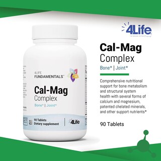 Foto 3 | Complementa El Complejo Cal-mag De 4life Con Calcio Y Magnesio 90 - Venta Internacional.