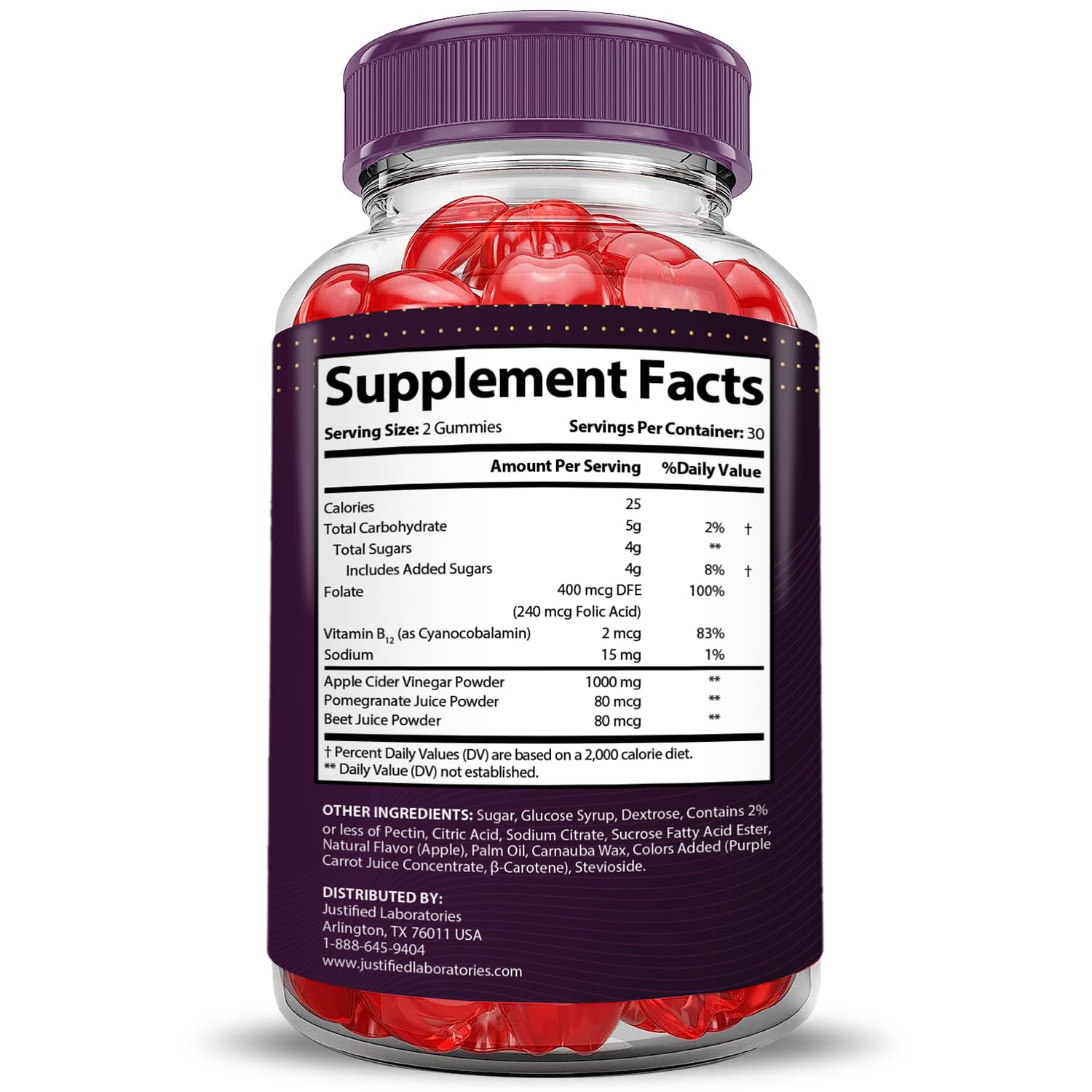 Foto 5 | Gomitas Proton Protein Keto Acv De 1000 Mg Con Granada (paquete De 2) - Venta Internacional.