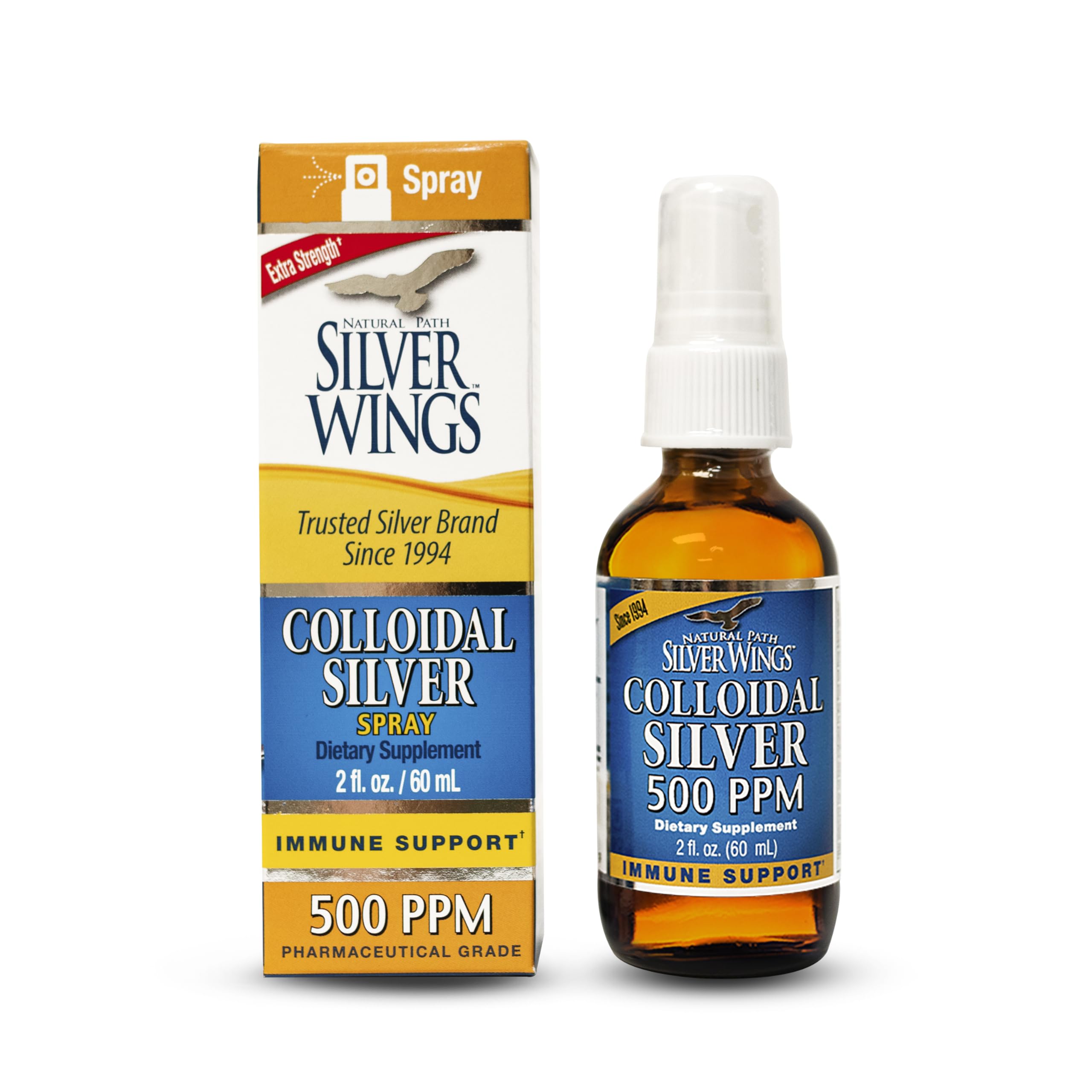 Foto 1 | Suplemento De Plata Coloidal Natural Path Silver Wings, 500 Ppm - Venta Internacional.