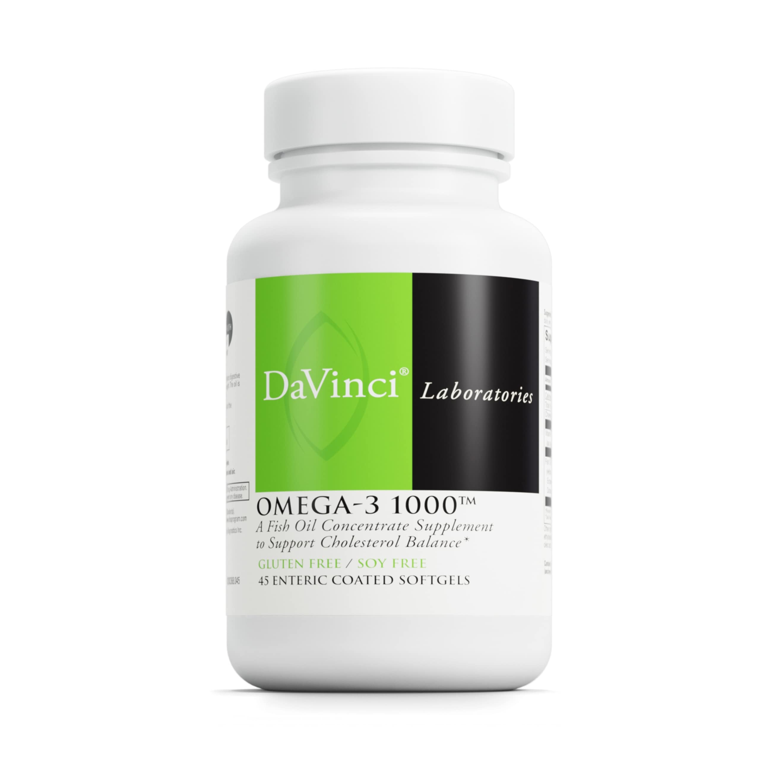 Foto 2 pulgar | Complemente Los Niveles De Colesterol Omega-3 1000 De Davinci Labs - Venta Internacional.