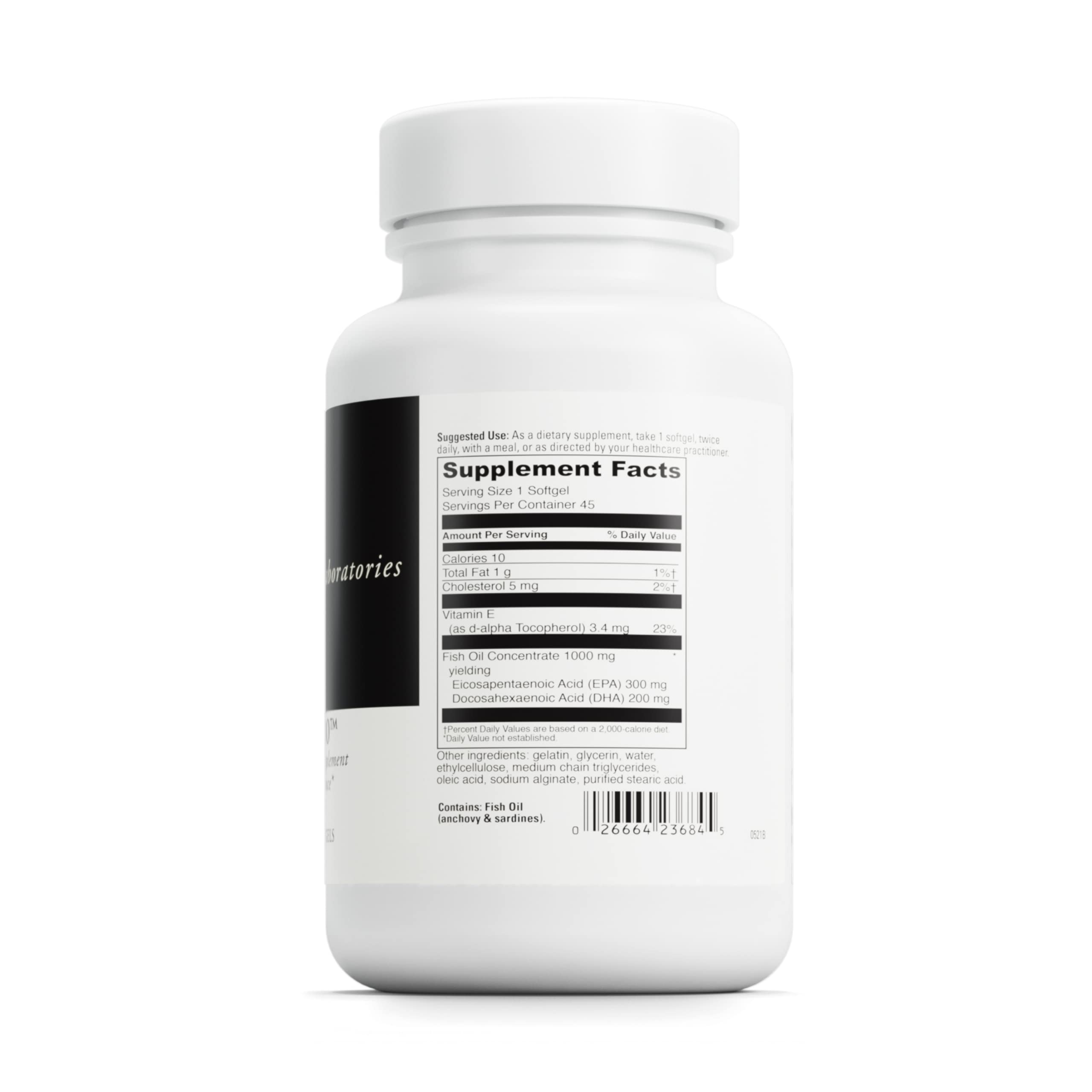 Foto 3 pulgar | Complemente Los Niveles De Colesterol Omega-3 1000 De Davinci Labs - Venta Internacional.