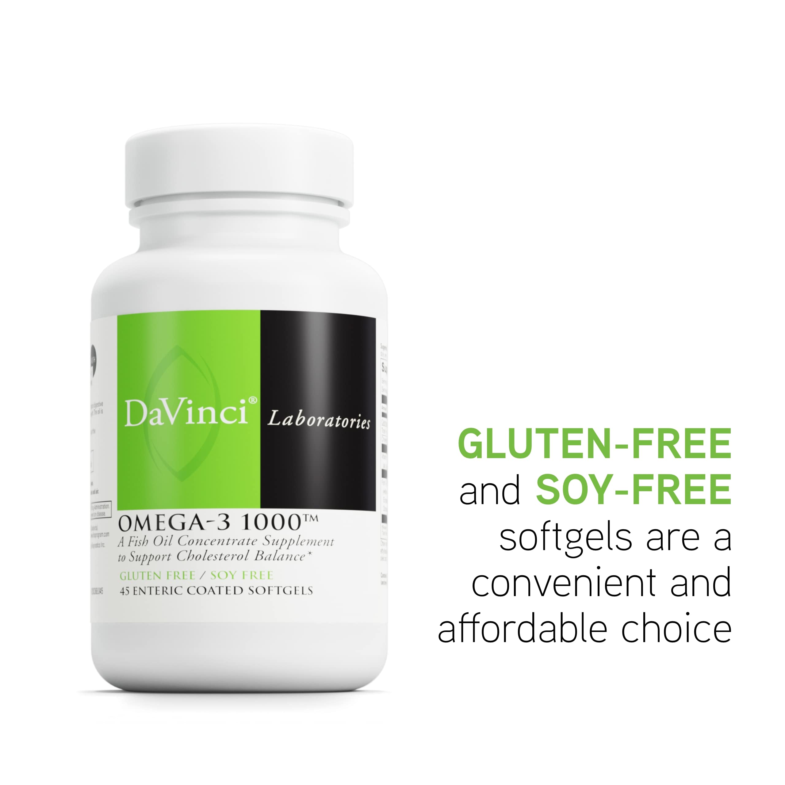 Foto 5 | Complemente Los Niveles De Colesterol Omega-3 1000 De Davinci Labs - Venta Internacional.