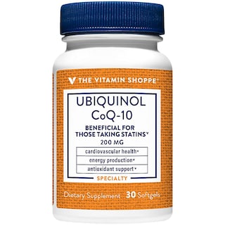 Foto 1 | Suplemento The Vitamin Shoppe Con Ubiquinol Coq-10, 200 Mg, 30 Cápsulas Blandas - Venta Internacional.
