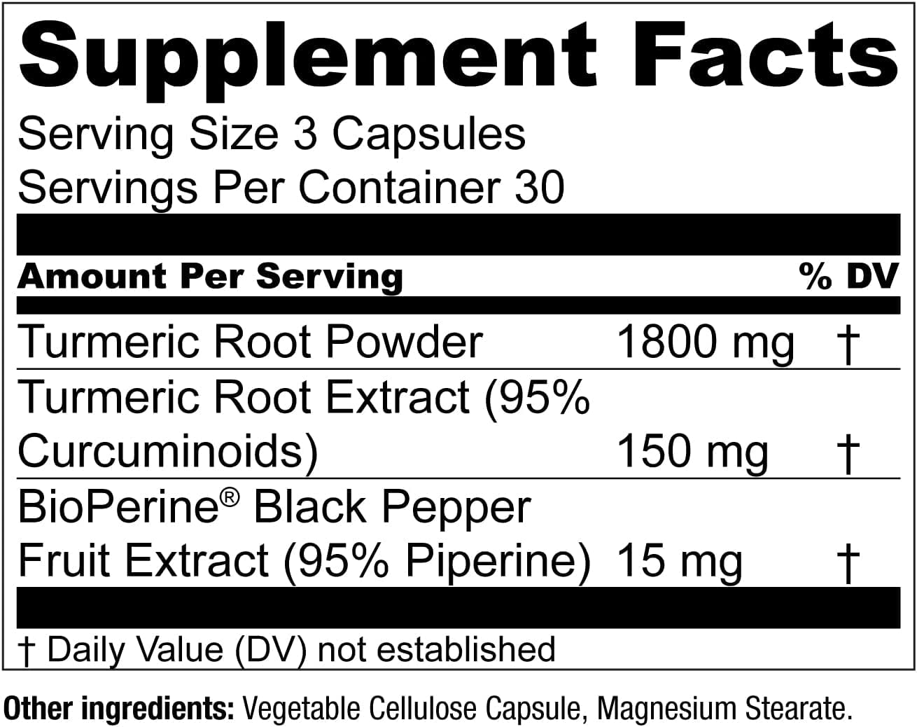 Foto 6 pulgar | Suplemento Essential Elements: Cúrcuma, Curcumina, 1950 Mg - Venta Internacional.