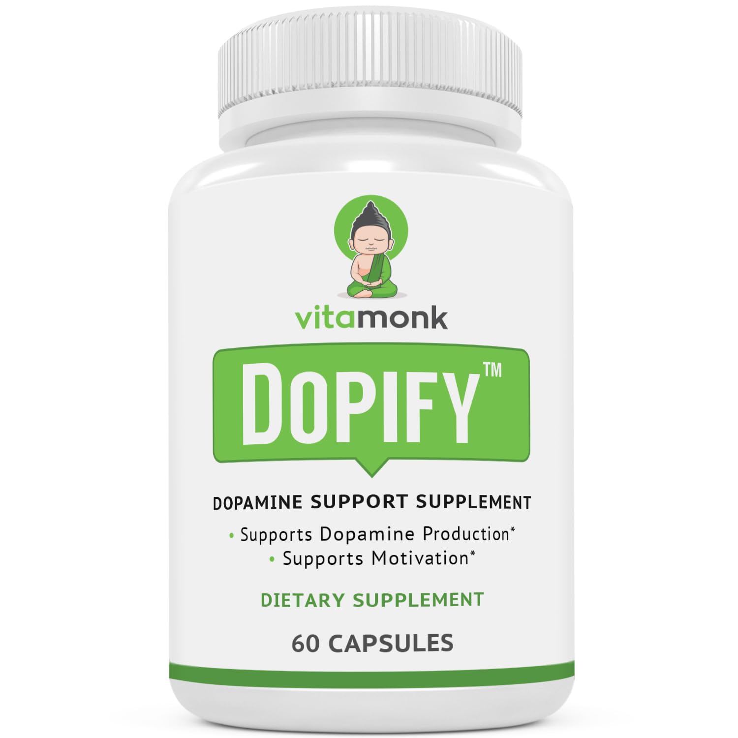 Foto 1 | Suplemento De Dopamina Vitamonk Dopify Con Uridina 60 Cápsulas - Venta Internacional.