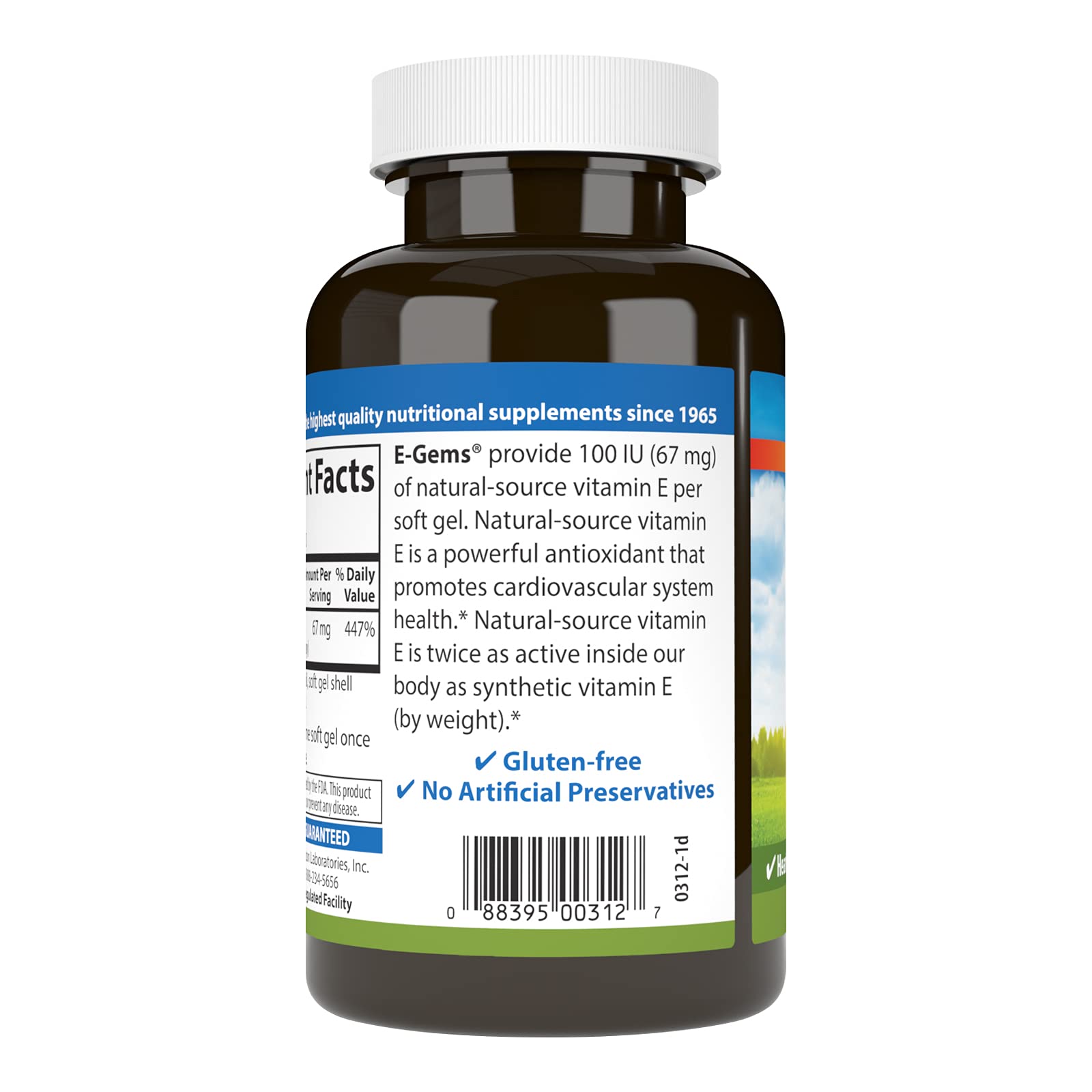 Foto 4 pulgar | Suplemento Carlson E-gems 100 Ui De Vitamina E 250 Cápsulas Blandas - Venta Internacional.
