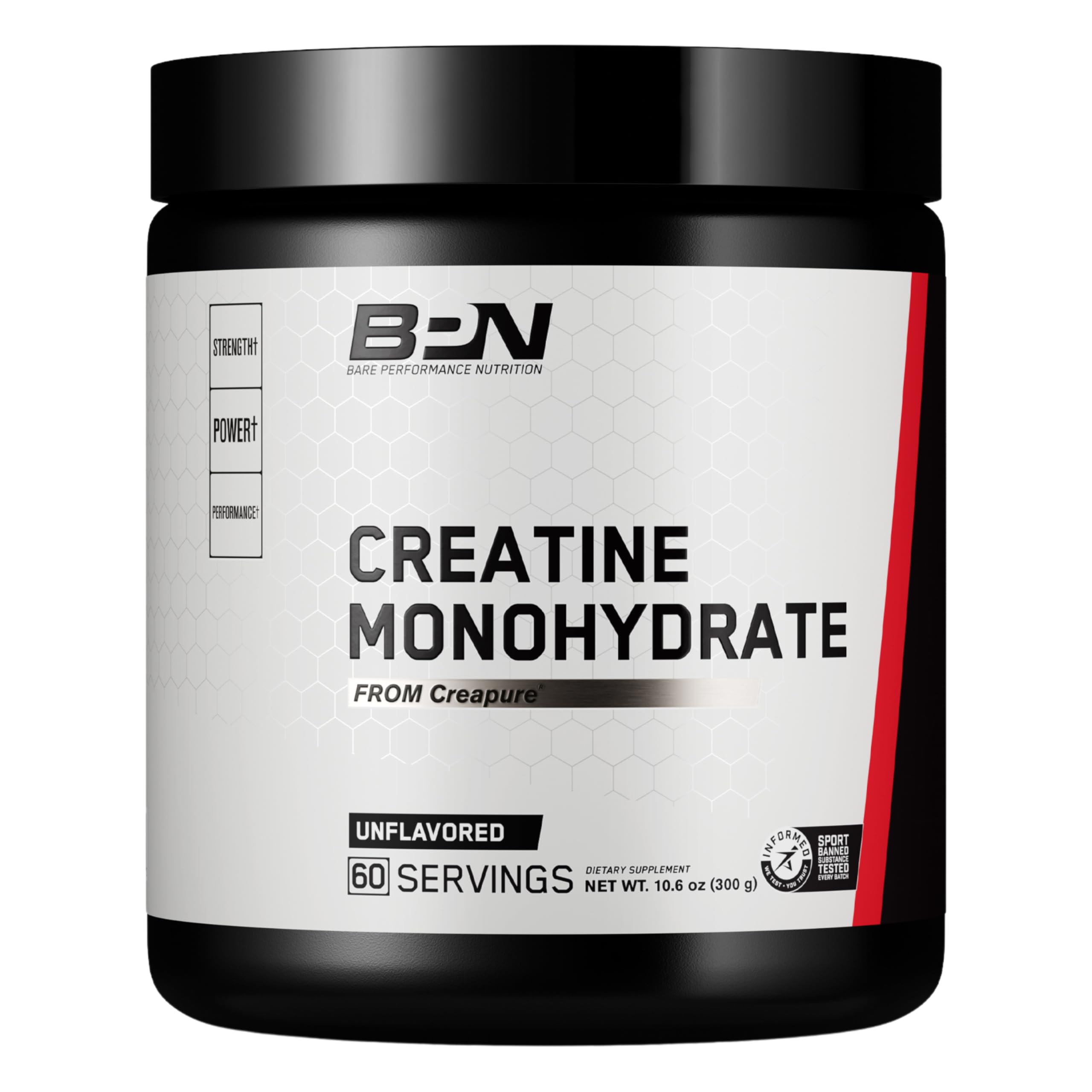 Foto 2 pulgar | Suplemento De Monohidrato De Creatina Pura Bare Performance Nutrition - Venta Internacional.