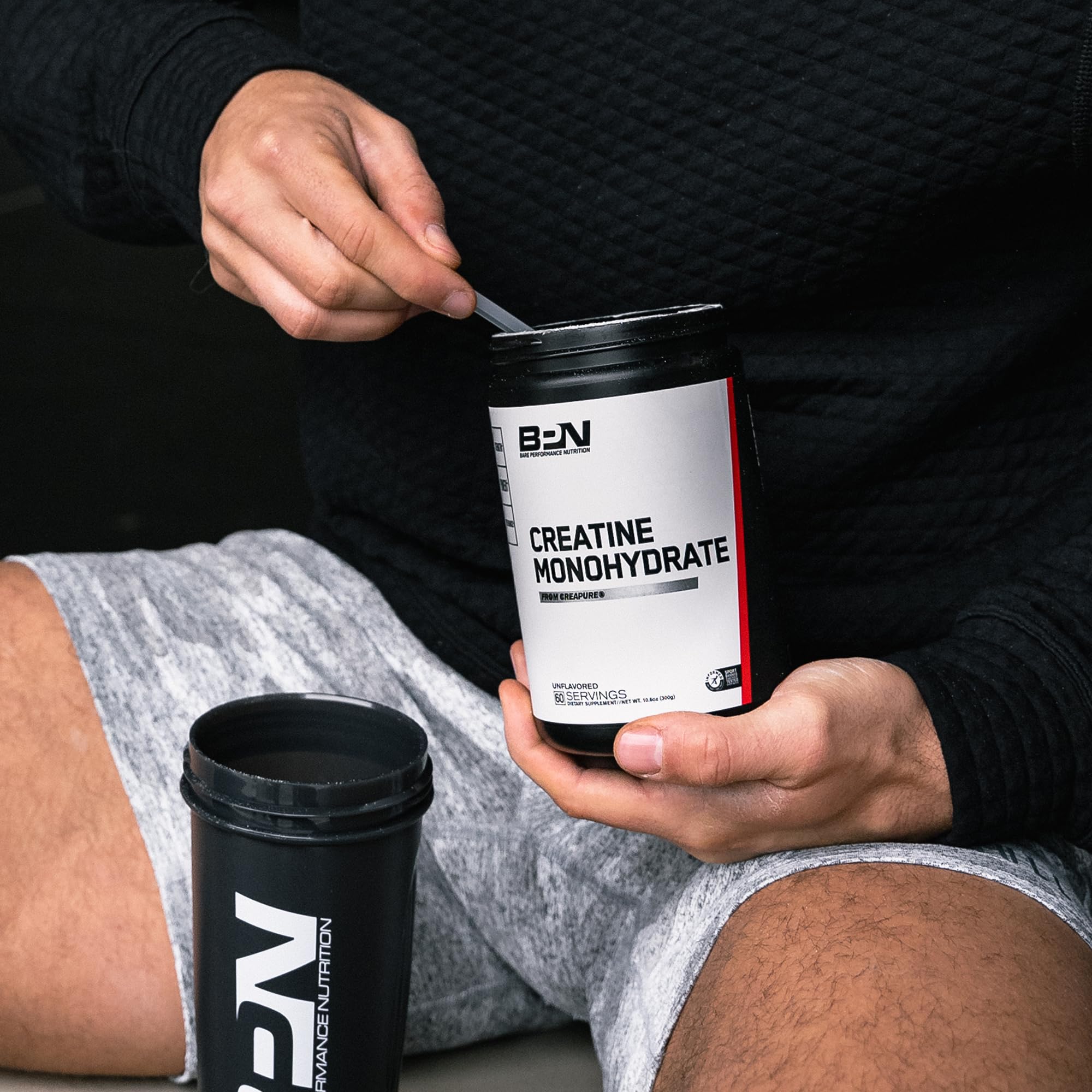 Foto 6 pulgar | Suplemento De Monohidrato De Creatina Pura Bare Performance Nutrition - Venta Internacional.