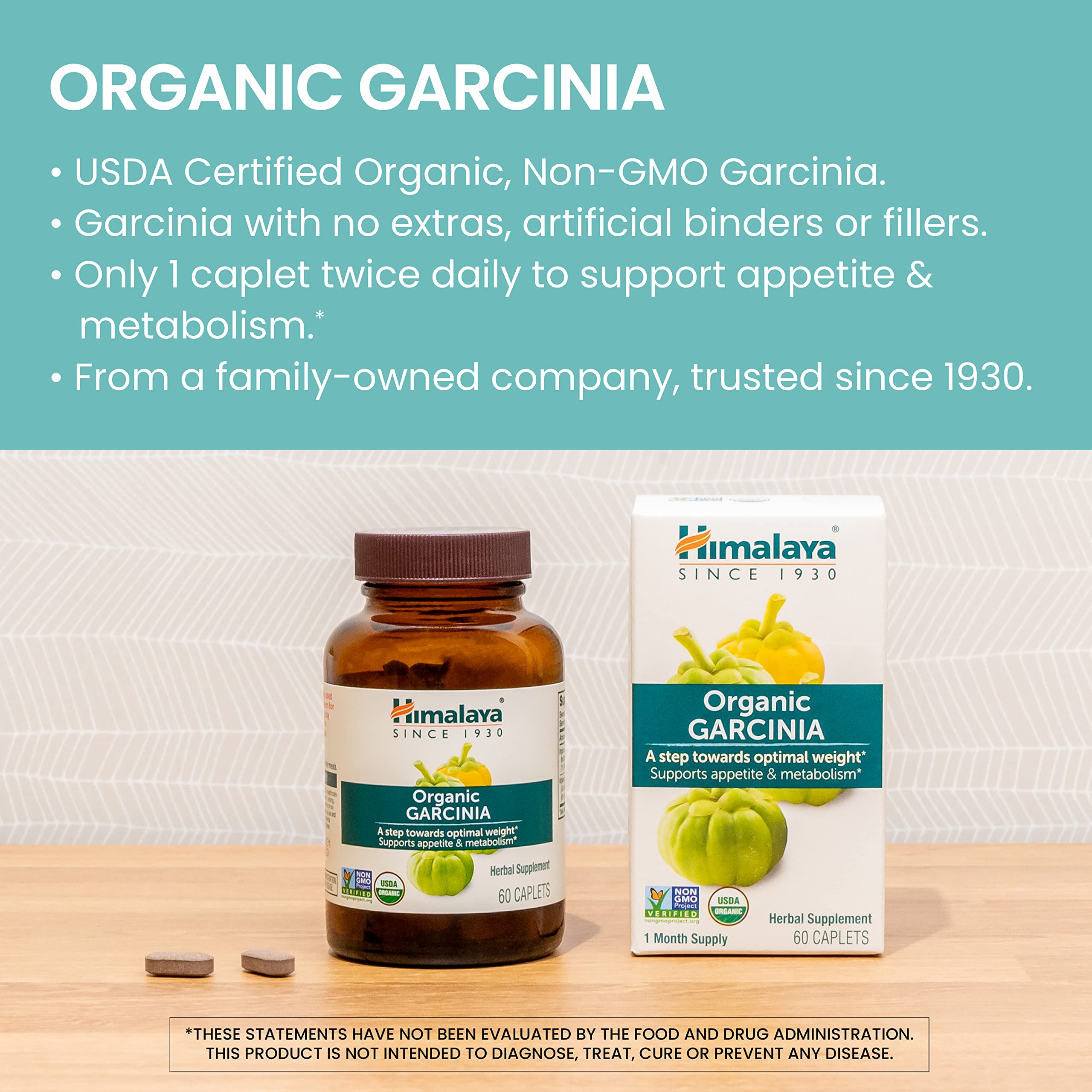 Foto 4 pulgar | Suplemento Himalaya Organic Garcinia Cambogia 600 Mg 120 Cápsulas - Venta Internacional.