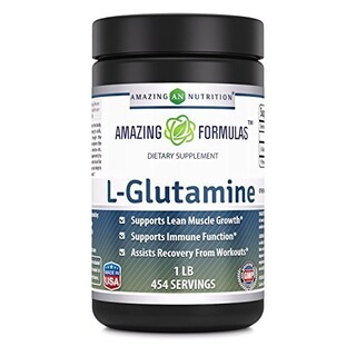 Foto 1 | Suplemento De L-glutamina En Polvo De Amazing Formulas, 454 G - Venta Internacional.