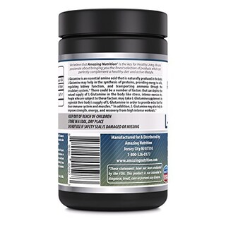Foto 2 | Suplemento De L-glutamina En Polvo De Amazing Formulas, 454 G - Venta Internacional.