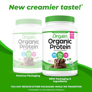 Foto 2 | Fudge De Chocolate Cremoso Vegano Orgánico Con Proteína En Polvo Orgain - Venta Internacional.