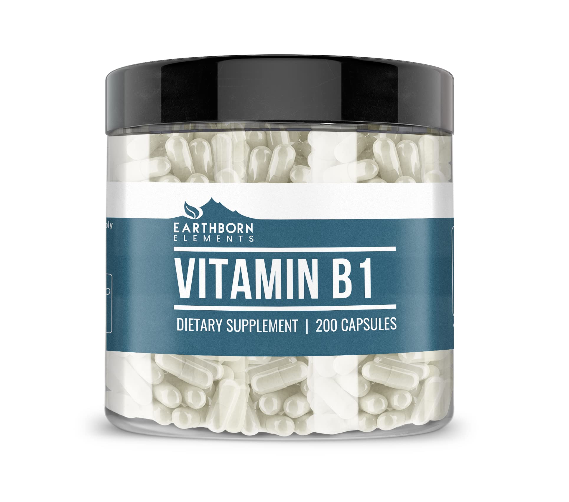 Foto 1 | Suplemento Dietético Earthborn Elements Vitamina B1 200 Cápsulas - Venta Internacional.