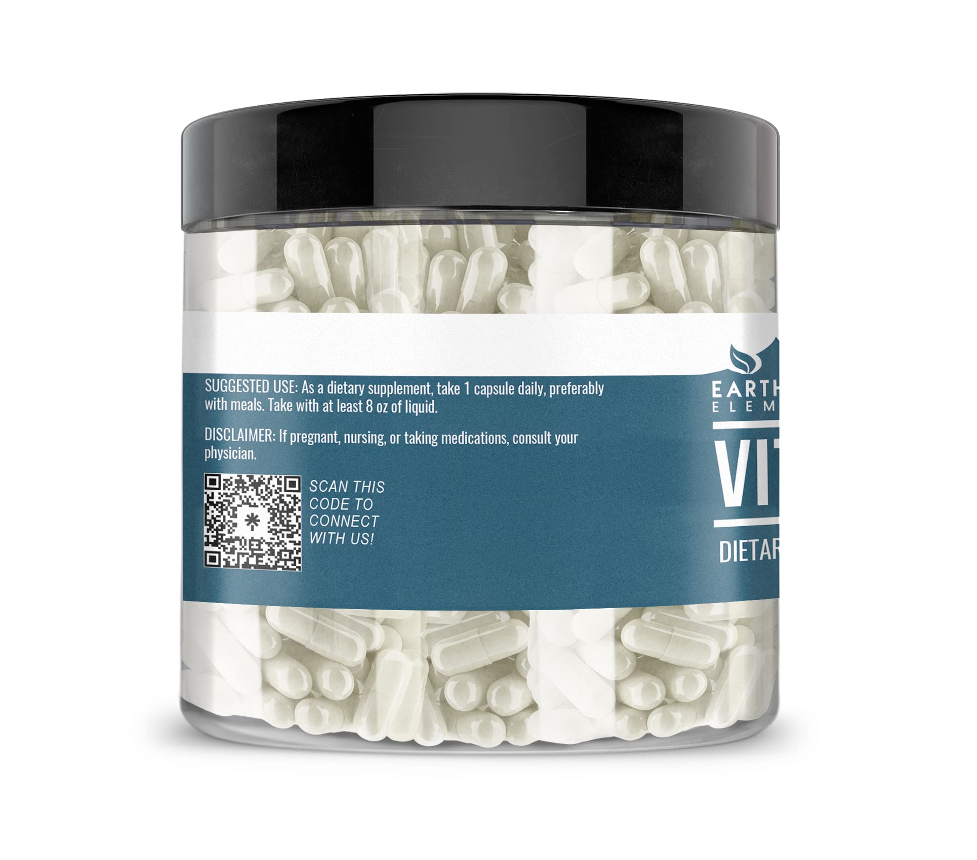 Foto 4 pulgar | Suplemento Dietético Earthborn Elements Vitamina B1 200 Cápsulas - Venta Internacional.
