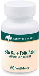 Foto 4 | Suplemento Vitamínico Genestra Brands Bio B12 + Ácido Fólico - Venta Internacional.