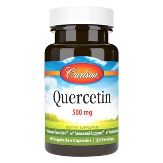 Foto 1 | Suplemento Carlson Quercetina 500 Mg Seasonal Support 60 Cápsulas - Venta Internacional.