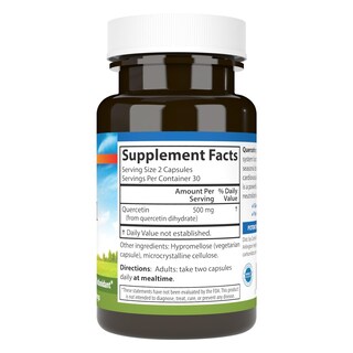 Foto 2 | Suplemento Carlson Quercetina 500 Mg Seasonal Support 60 Cápsulas - Venta Internacional.