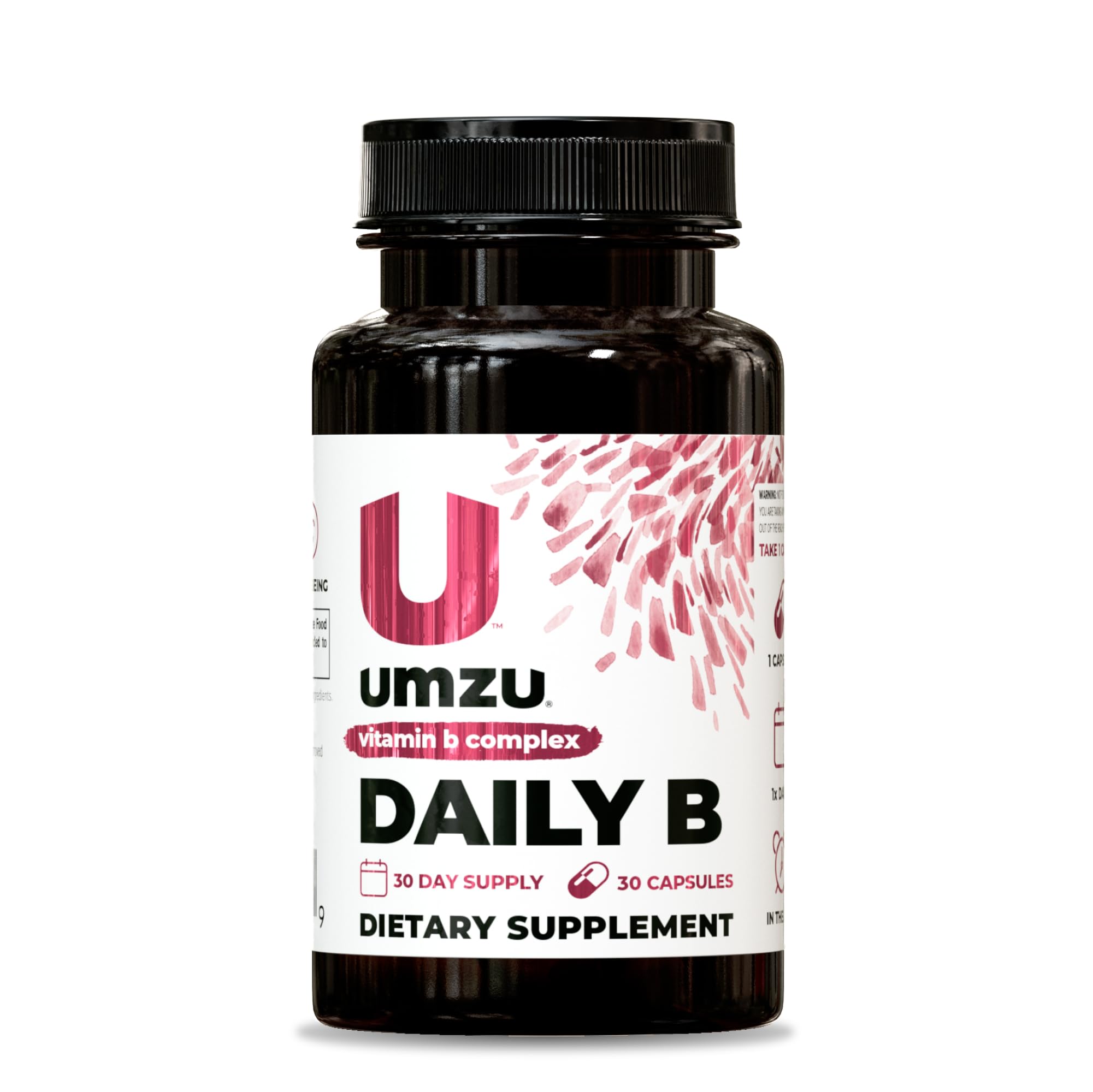 Foto 1 | Complejo De Vitamina B Umzu Daily B, 30 Cápsulas, Suministro Para 30 Días - Venta Internacional.