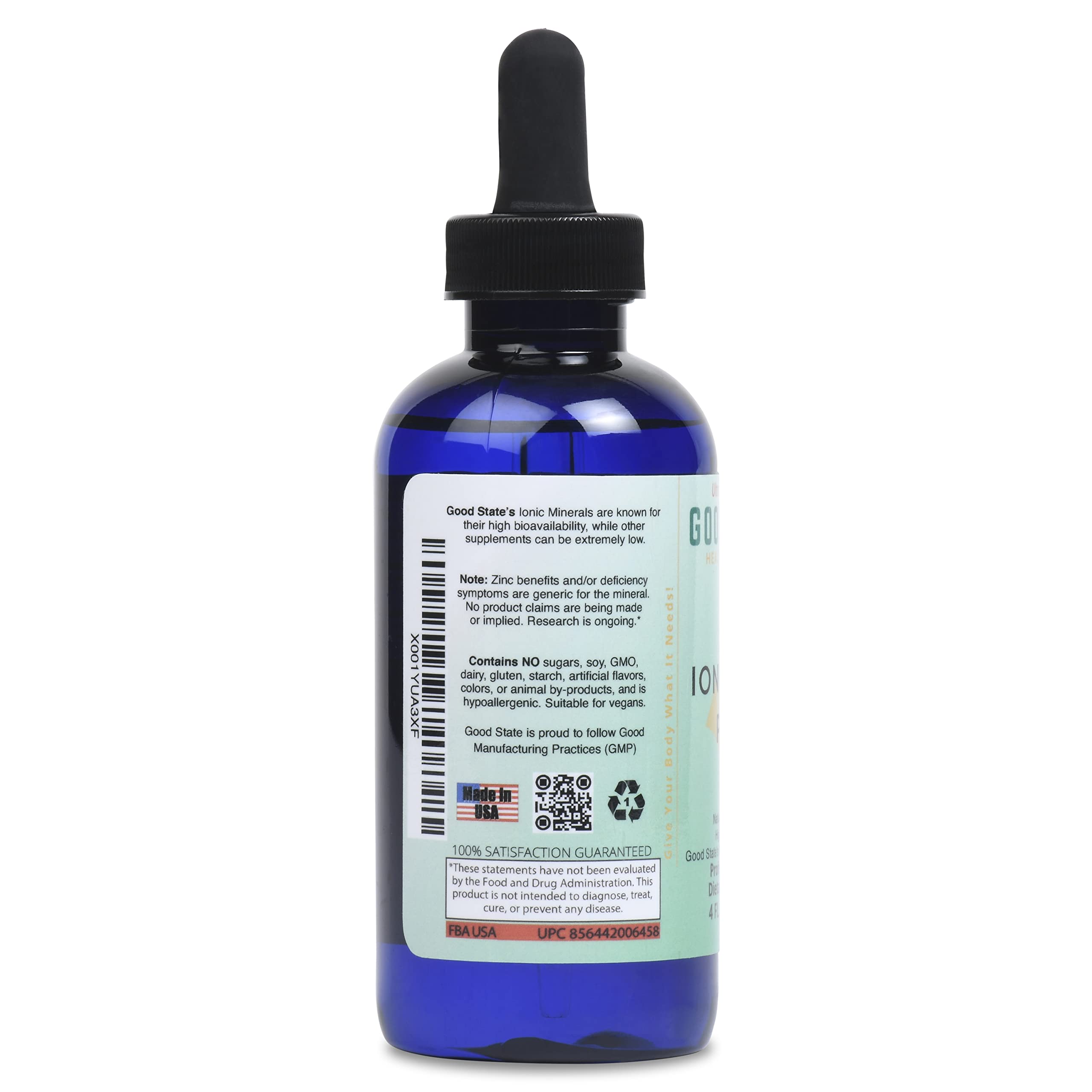 Foto 3 | Suplemento Líquido De Zinc Iónico Good State Ultra 15 Mg 200 Ml - Venta Internacional.