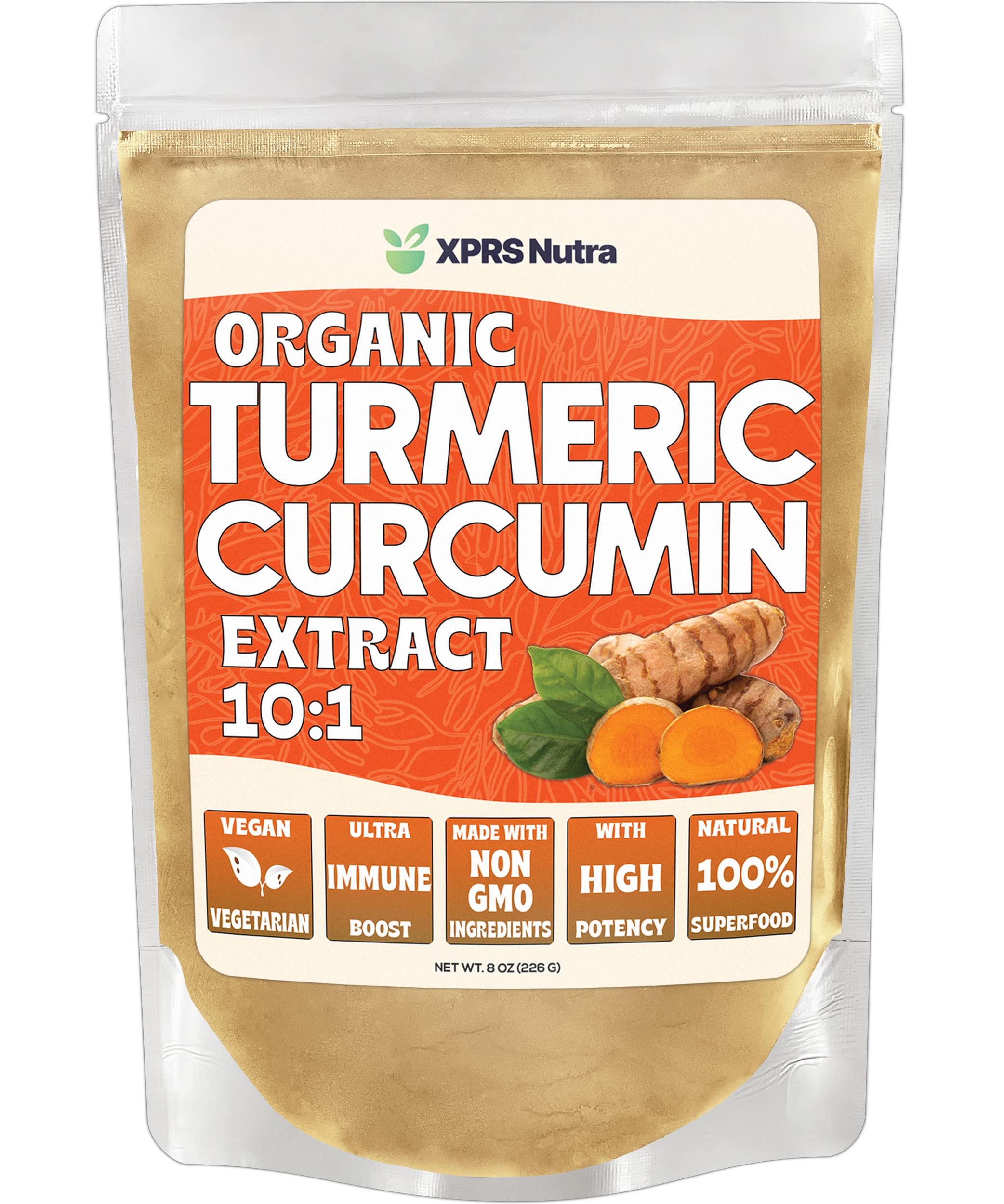 Foto 1 | Extracto De Curcumina De Cúrcuma Orgánica 10:1 225 Ml - Venta Internacional.