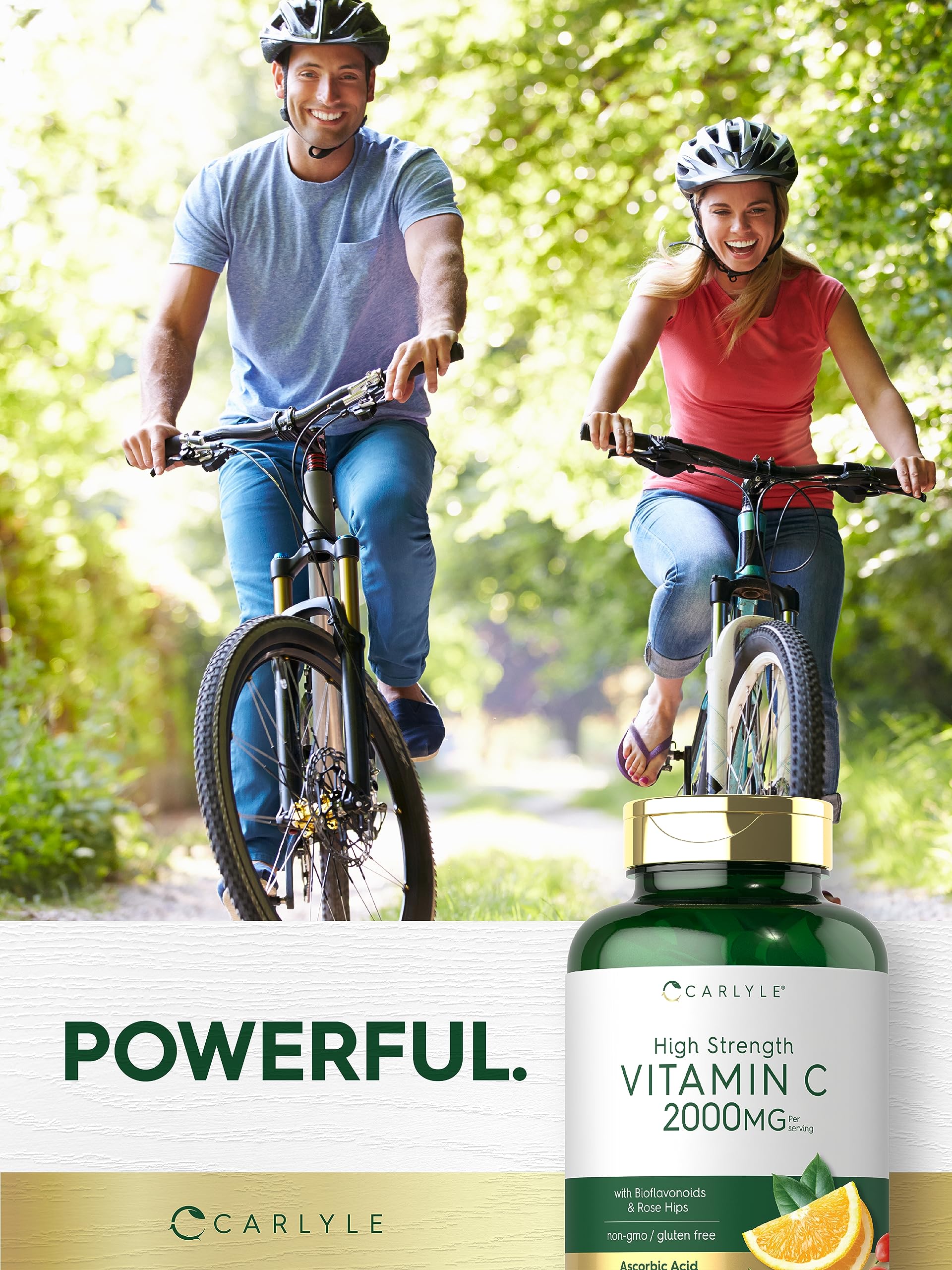 Foto 7 pulgar | Suplemento Carlyle De Vitamina C 2000 Mg Con Rosa Mosqueta 150 Cápsulas - Venta Internacional.