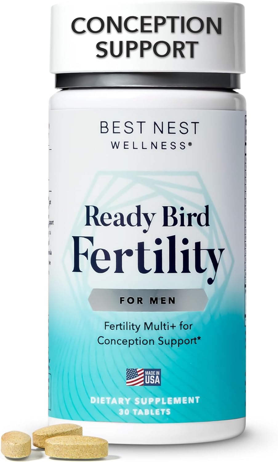 Foto 2 pulgar | Suplemento Best Nest Wellness Men's Fertility 30 Comprimidos - Venta Internacional.
