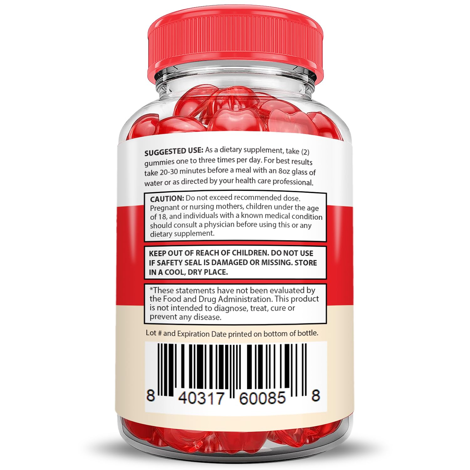 Foto 7 pulgar | (paquete De 3) Gomitas Truly Keto Acv Advanced Formula 1000 Mg - Venta Internacional.
