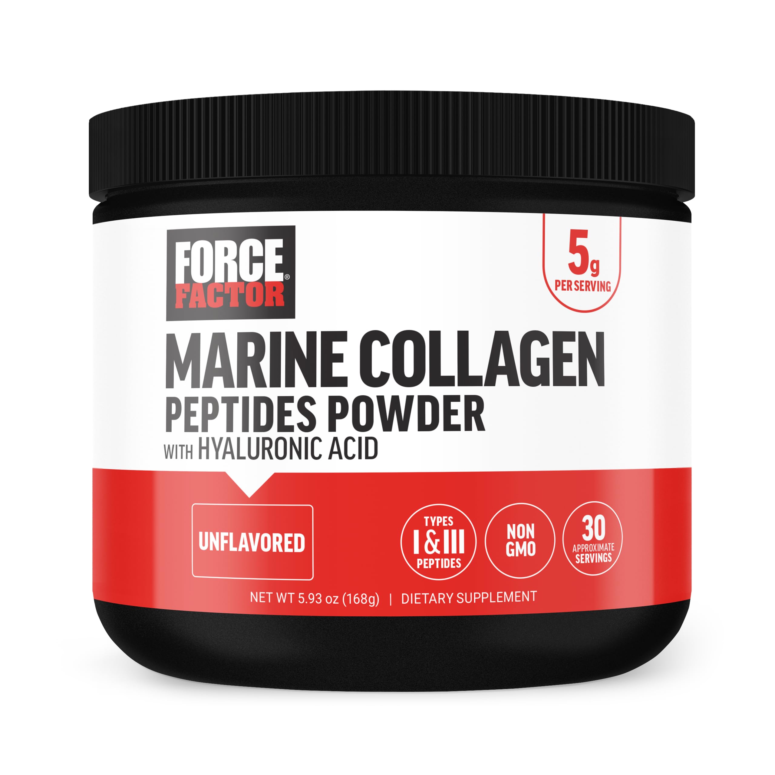 Foto 1 | Colágeno Marino En Polvo Force Factor 30 Porciones Sin Sabor - Venta Internacional.