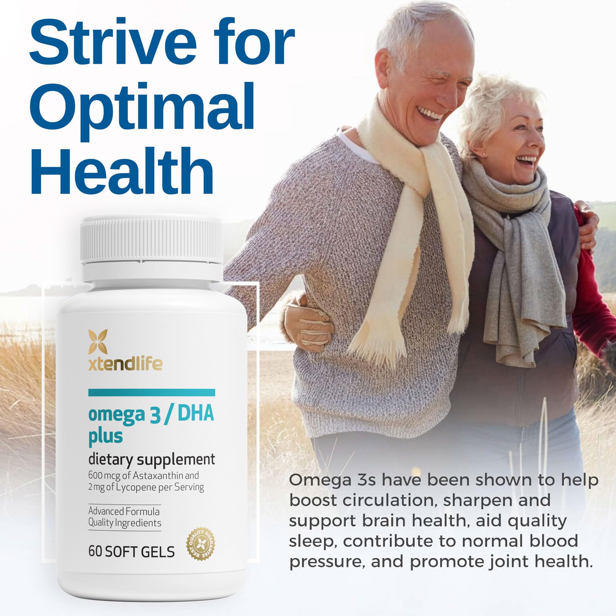Foto 4 pulgar | Suplemento Xtendlife Omega 3 Dha Plus De Aceite De Pescado 1100 Mg - Venta Internacional.