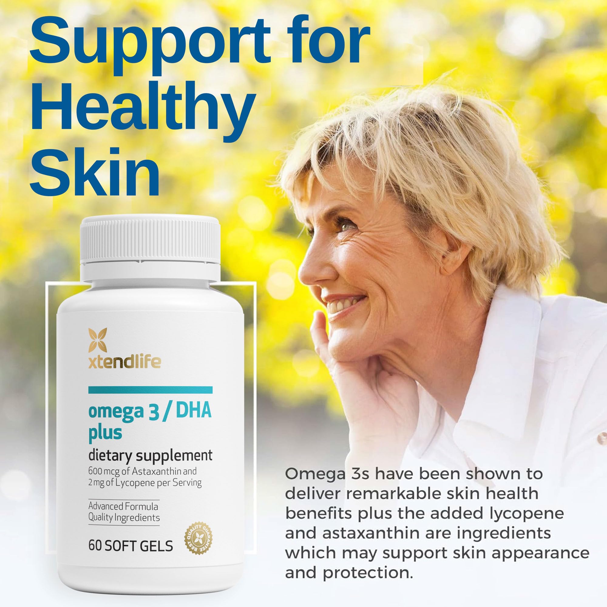 Foto 5 pulgar | Suplemento Xtendlife Omega 3 Dha Plus De Aceite De Pescado 1100 Mg - Venta Internacional.