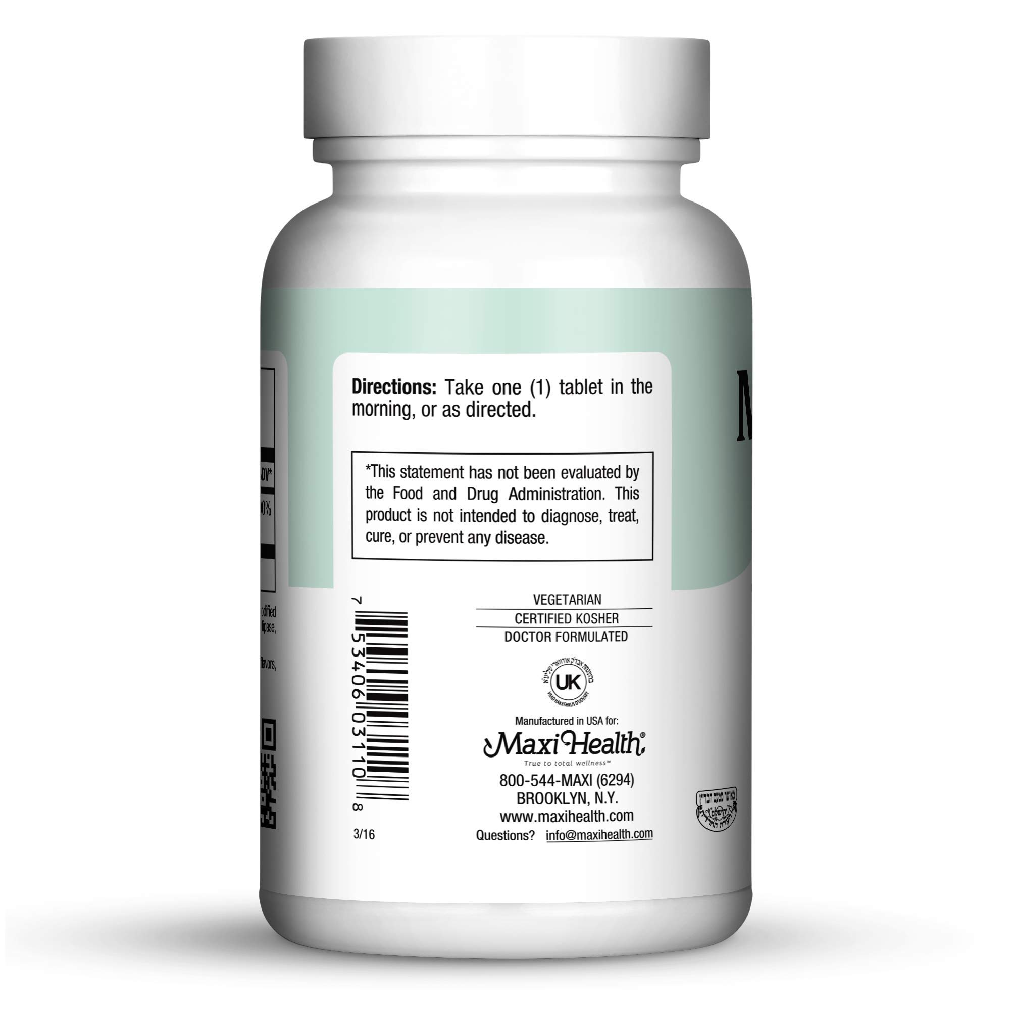 Foto 4 pulgar | Suplemento Maxi Health De Vitamina B-6, 100 Mg, 100 Comprimidos X2 - Venta Internacional.
