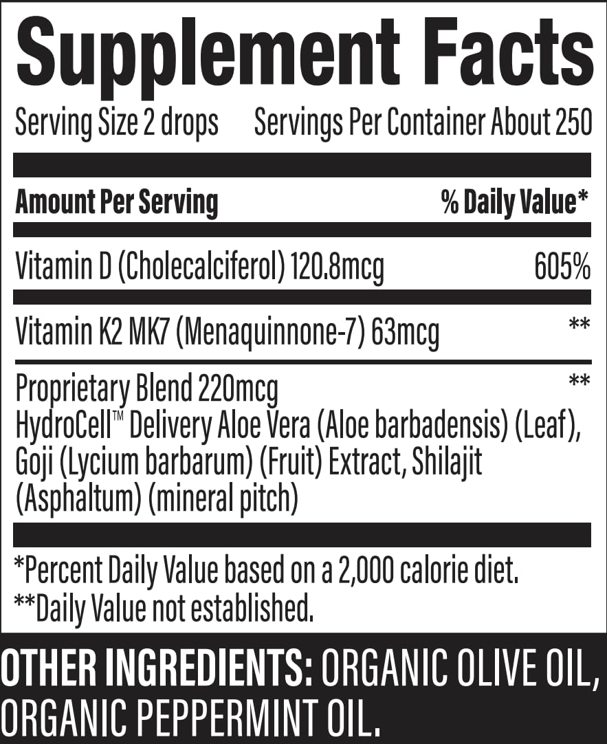 Foto 7 pulgar | Suplemento Surthrival Vitamin D3+k2 Daylight Concentrate - Venta Internacional.
