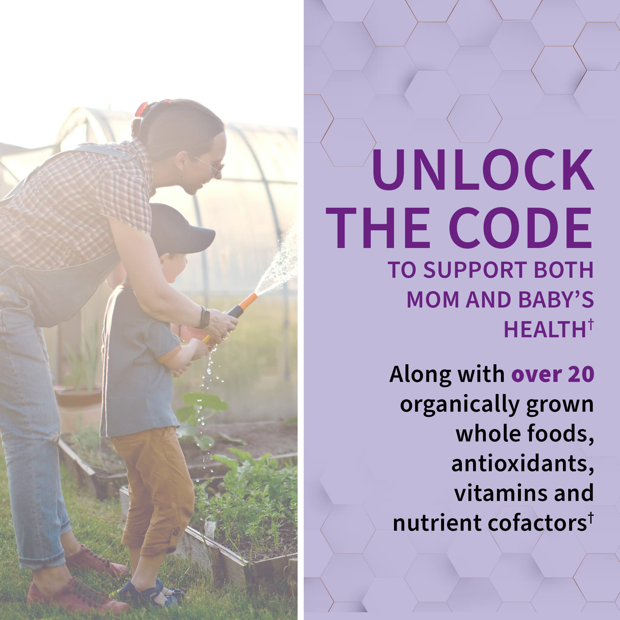 Foto 2 | Multivitamínico Prenatal Garden Of Life Vitamin Code, 10 Días - Venta Internacional.