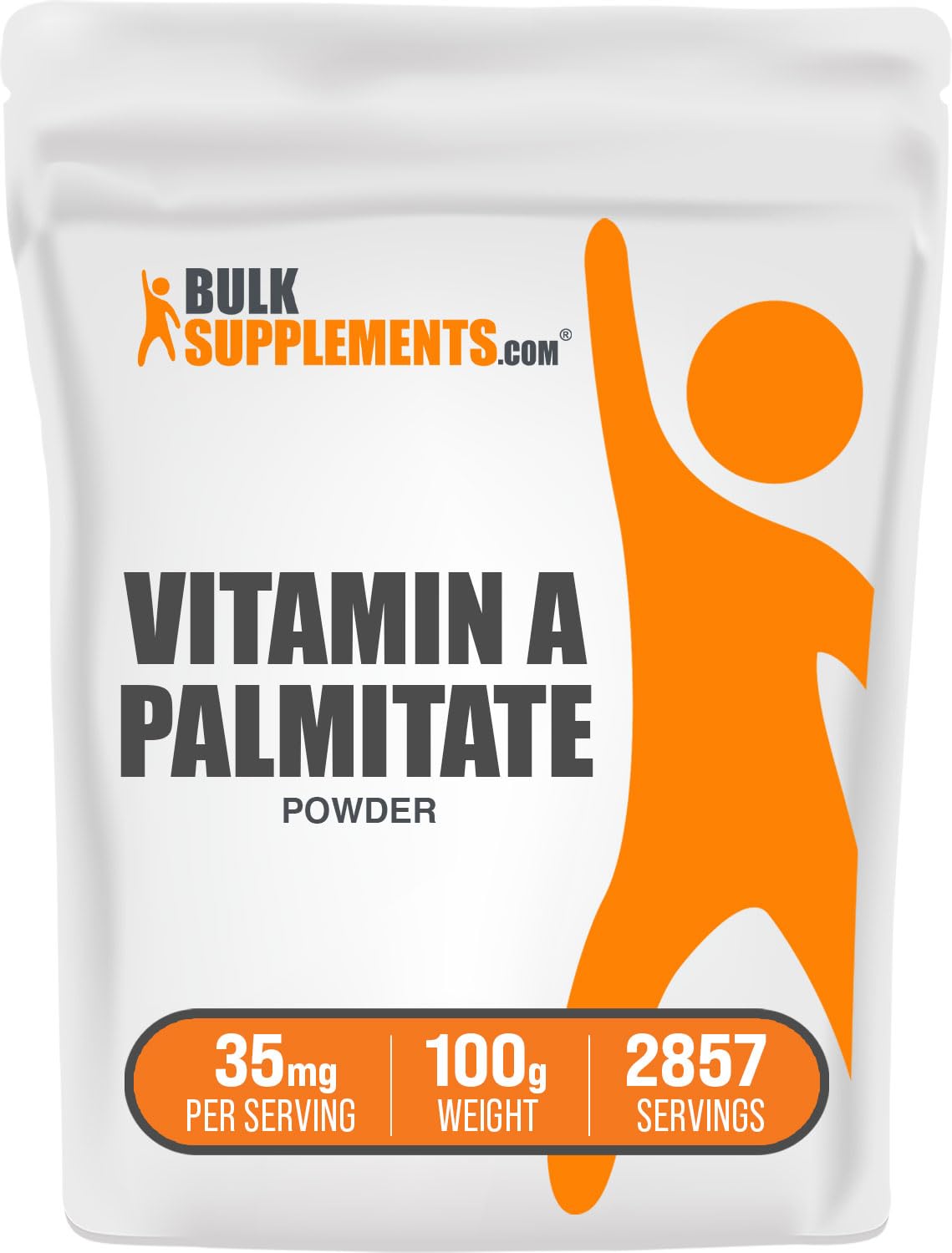 Foto 2 pulgar | Palmitato De Vitamina A En Polvo Bulksupplements.com 100 G - Venta Internacional.
