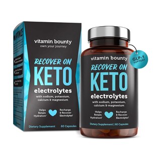 Foto 1 | Suplemento Vitamin Bounty Recover On Keto Electrolytes 60 Cápsulas - Venta Internacional.