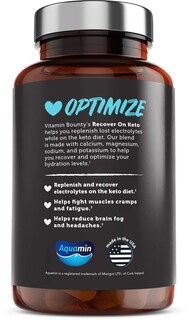 Foto 2 | Suplemento Vitamin Bounty Recover On Keto Electrolytes 60 Cápsulas - Venta Internacional.