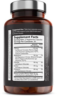 Foto 3 | Suplemento Vitamin Bounty Recover On Keto Electrolytes 60 Cápsulas - Venta Internacional.
