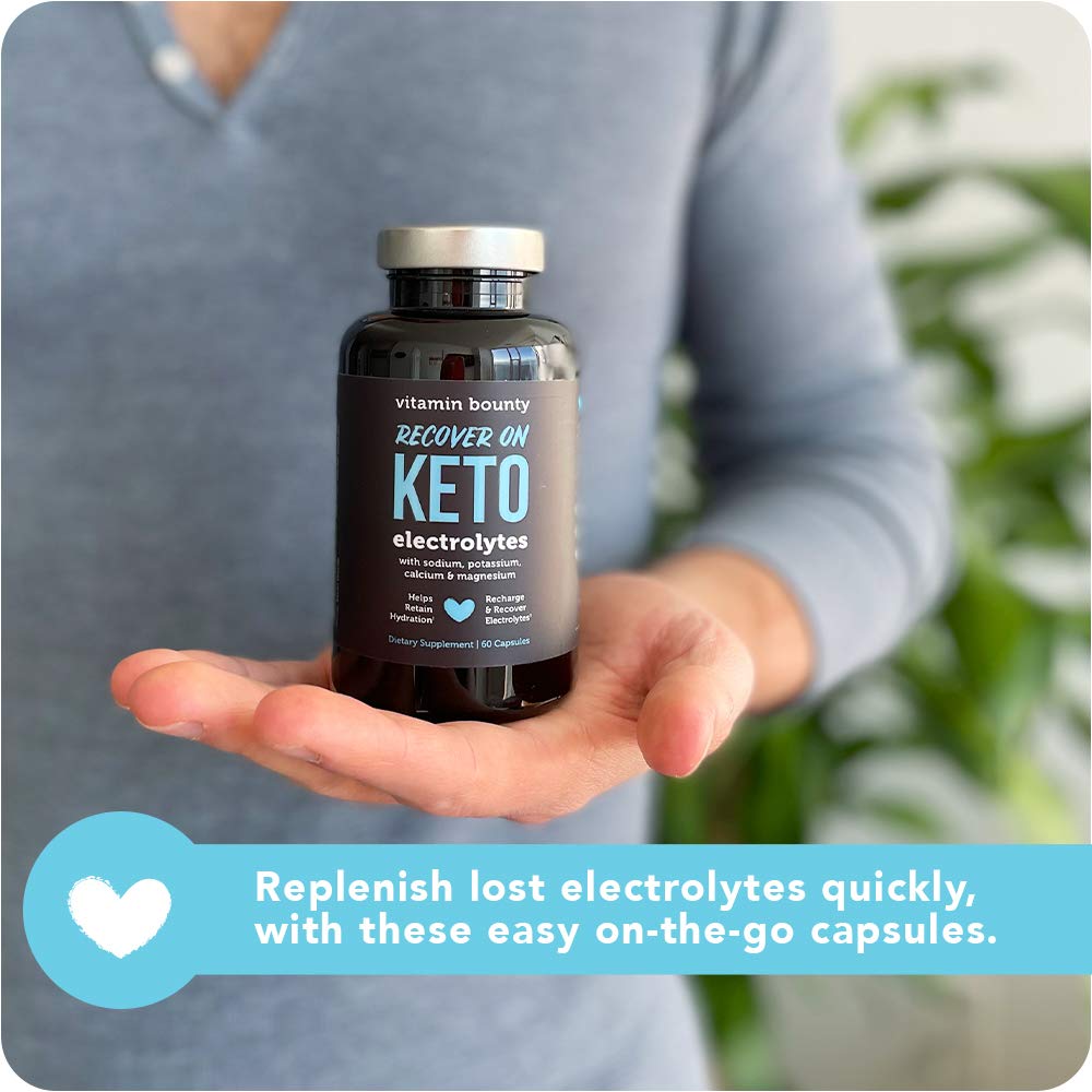 Foto 7 pulgar | Suplemento Vitamin Bounty Recover On Keto Electrolytes 60 Cápsulas - Venta Internacional.