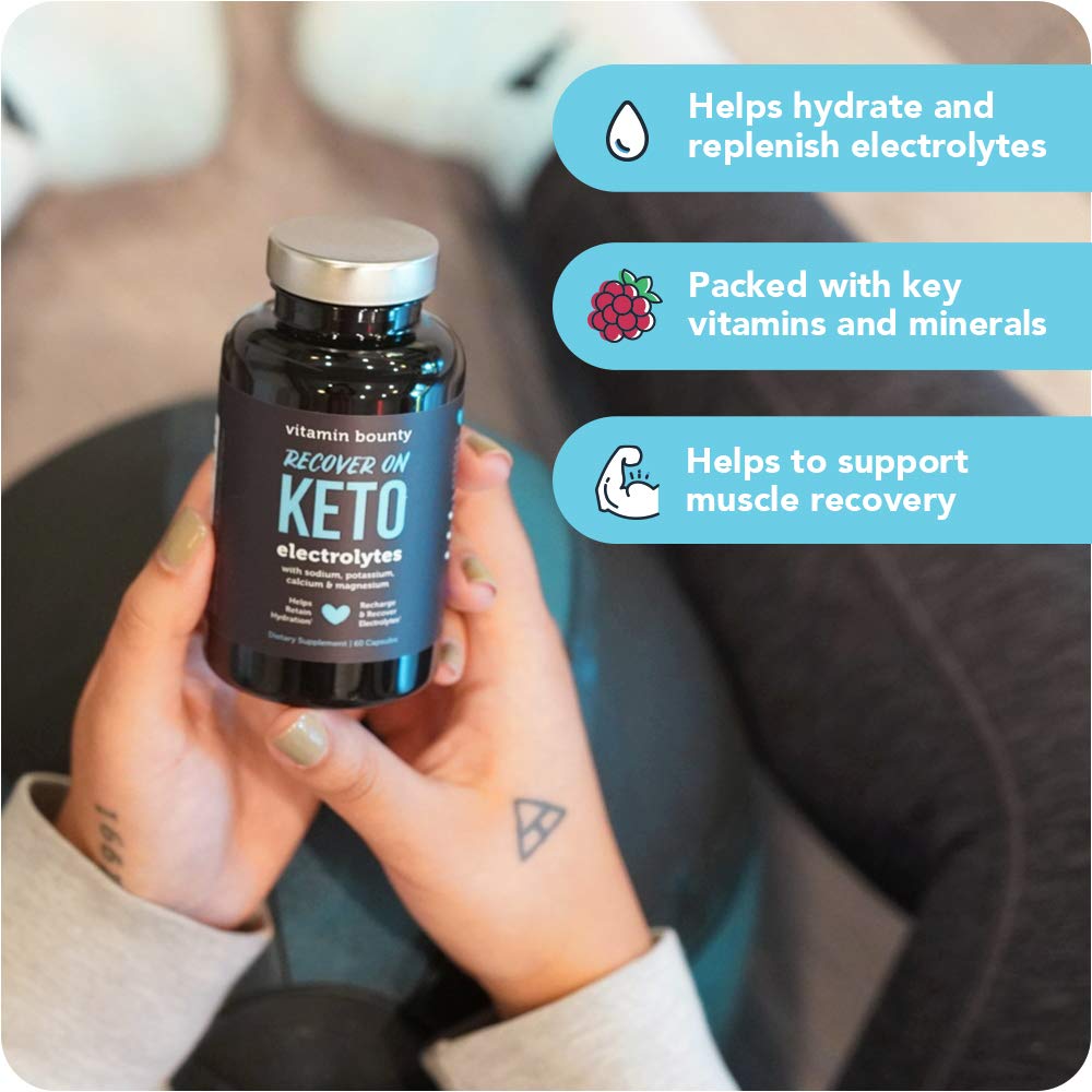 Foto 8 pulgar | Suplemento Vitamin Bounty Recover On Keto Electrolytes 60 Cápsulas - Venta Internacional.