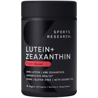 Foto 1 | Suplemento De Luteína Vegana Sports Research 20 Mg Con Zeaxantina - Venta Internacional.