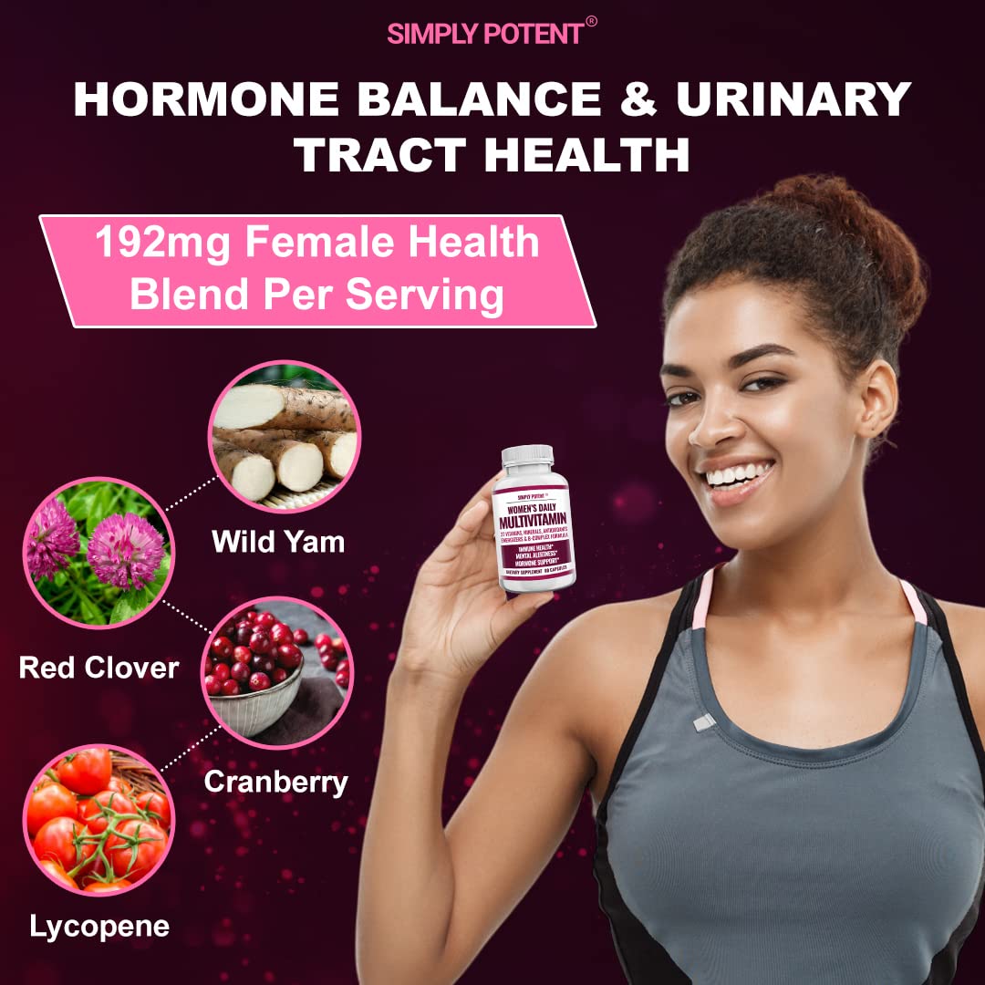 Foto 5 | Multivitamínico Simplemente Potente Para Mujeres Con 37 Vitaminas Y Minerales - Venta Internacional.