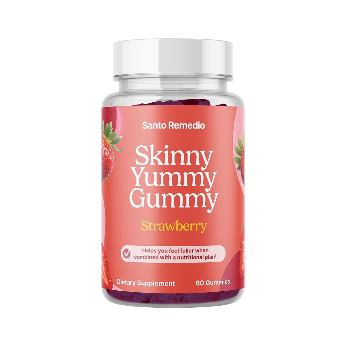 Foto 1 | Suplemento Nutricional Santo Remedio Gummy Fiber 60 Gomitas - Venta Internacional.
