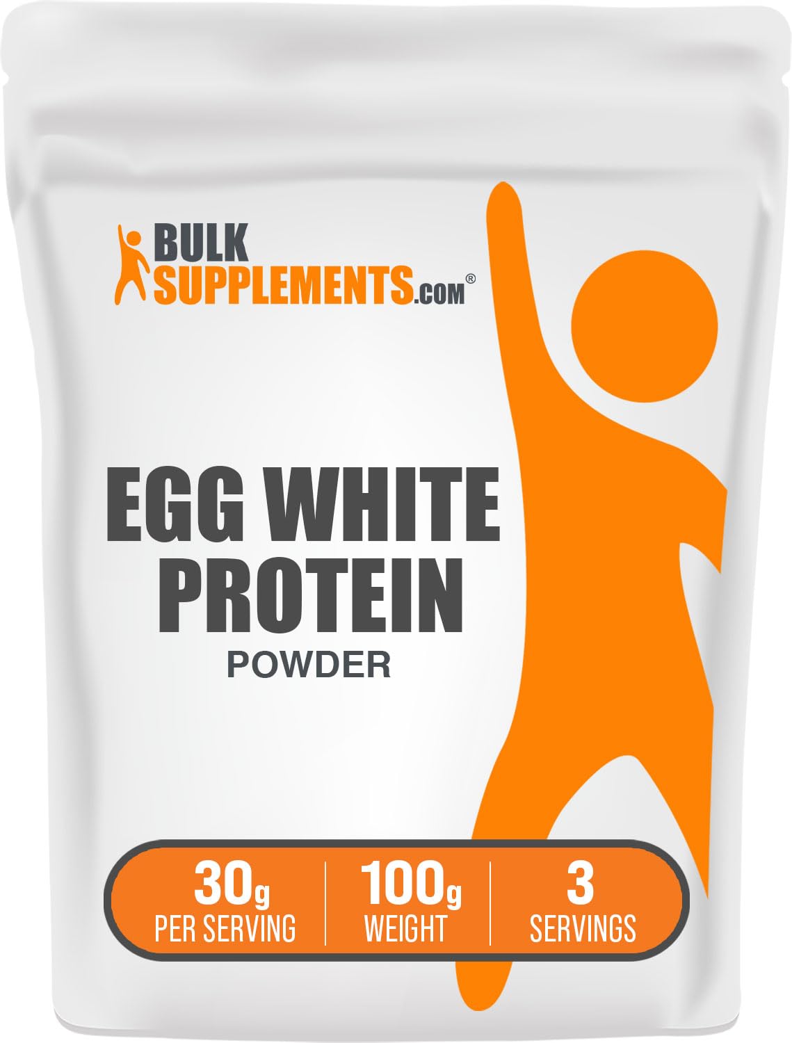 Foto 1 | Proteína De Clara De Huevo En Polvo Bulksupplements.com 100g - Venta Internacional.