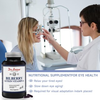 Foto 4 | Complemente Las Vitaminas Para Los Ojos Del Dr. Brian Con 20 Mg De Luteína Y 240 Mg De Arándano - Venta Internacional.