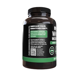 Foto 2 | Suplemento Pure Original Ingredients White Mulberry 365 Cápsulas - Venta Internacional.